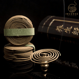 Natural Handmade Sandalwood Coils (48 box) from incenseocean