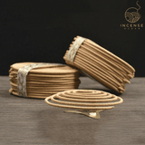 Natural Handmade Sandalwood Coils (48 box) from incenseocean