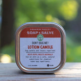 Body & Massage Candle: Don't Bug Me! Insect Repellent Candle from Chagrin Valley Soap & Salve