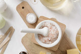 CBD Lavender Natural Bath Salt Soak with CBD. Made with Dead sea, Epsom and Himalayan salts from Lizush