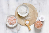 CBD Lavender Natural Bath Salt Soak with CBD. Made with Dead sea, Epsom and Himalayan salts from Lizush