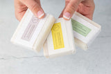 Set of  6 Handmade cold process ,Natural Soap Bars in gift Set box from Lizush