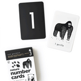 Nature Number Cards From Wee Gallery