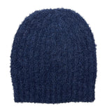 Navy Loop Knit Alpaca Beanie from SLATE + SALT