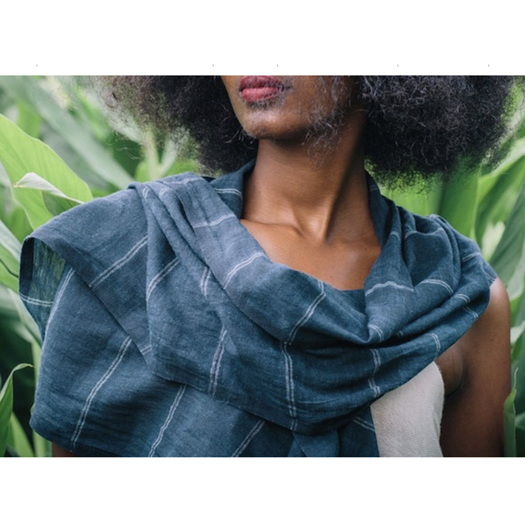 Earthy Striped Scarf from SLATE + SALT