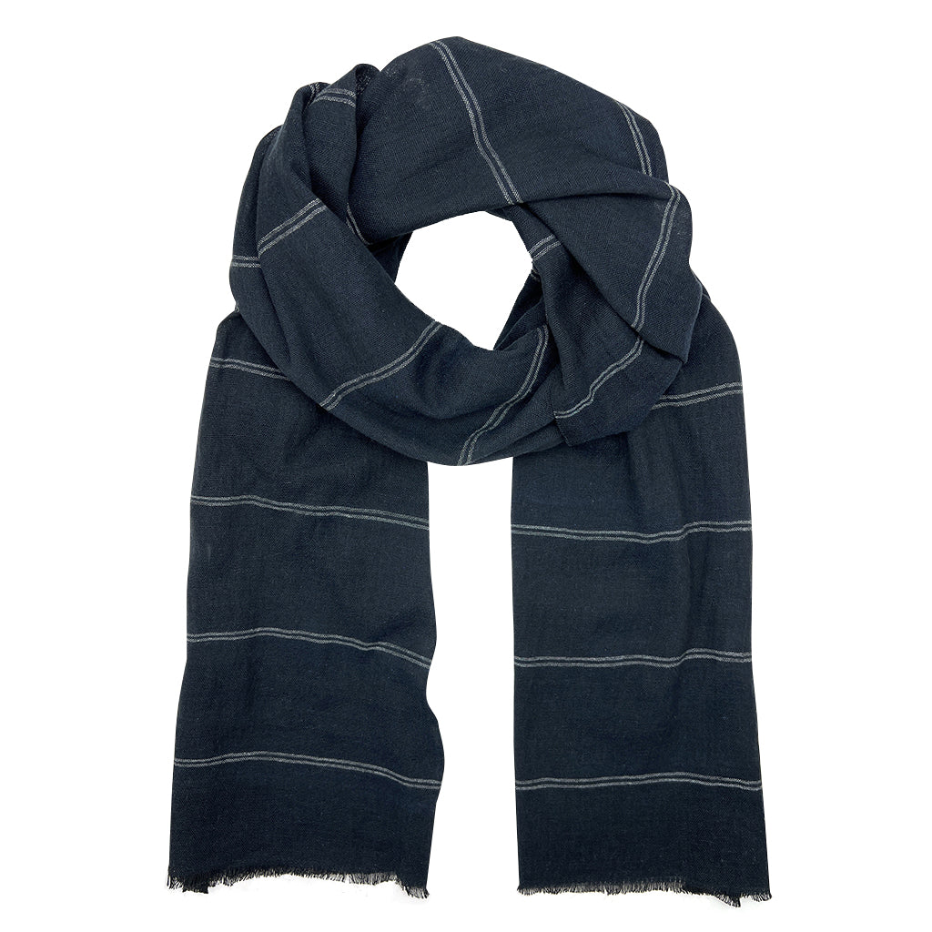 Earthy Striped Scarf from SLATE + SALT