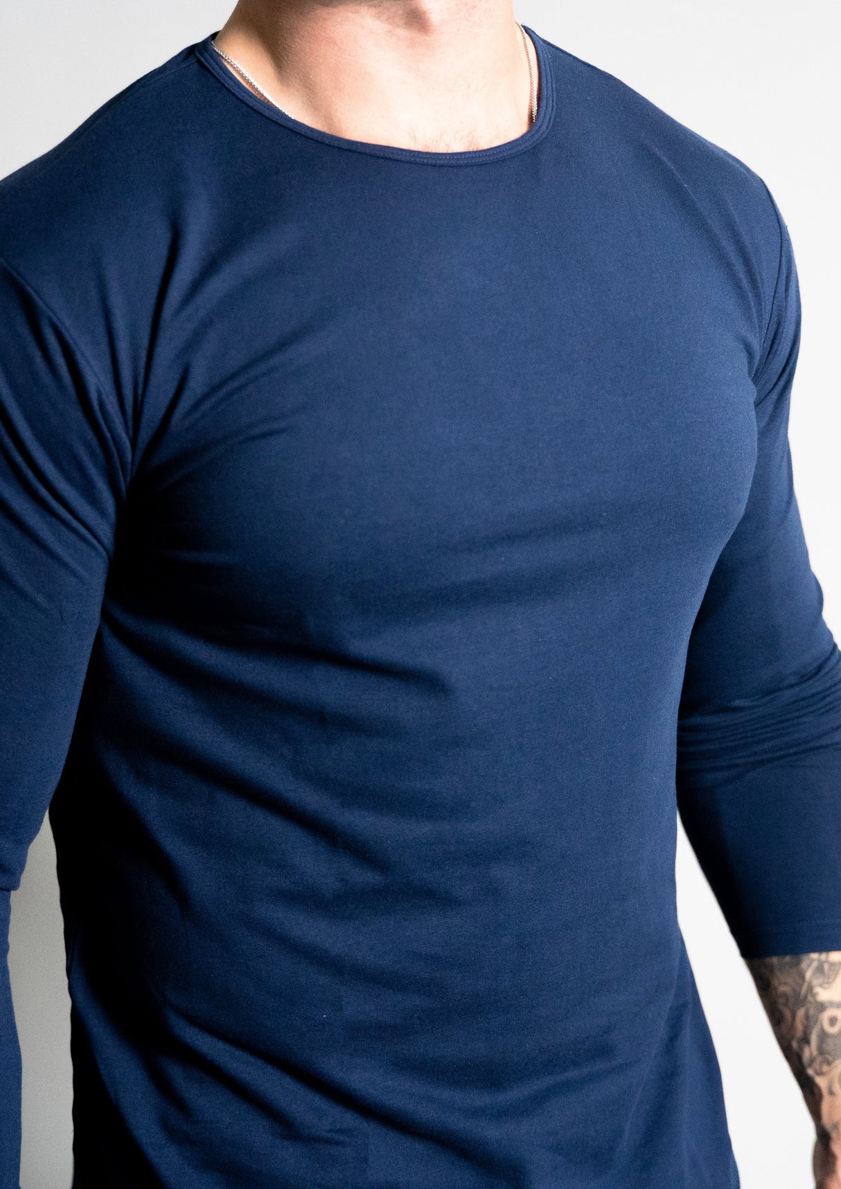 L/S Curved Hem from Ten/10 Apparel