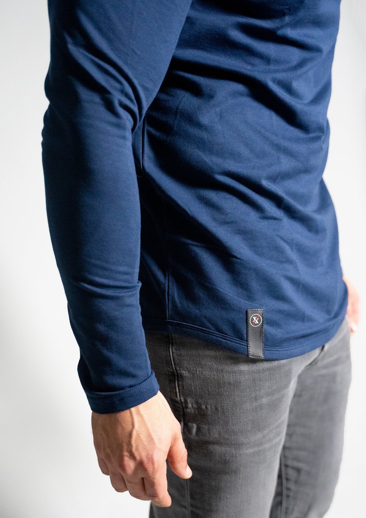 L/S Curved Hem from Ten/10 Apparel