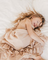 Nellie Ruffle Maxi Dress - Champagne from Bailey's Blossoms