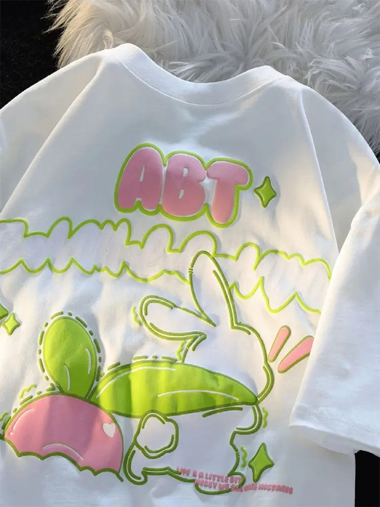 Neon Bounce Bunny Sweatshirt From Kawaii Stop