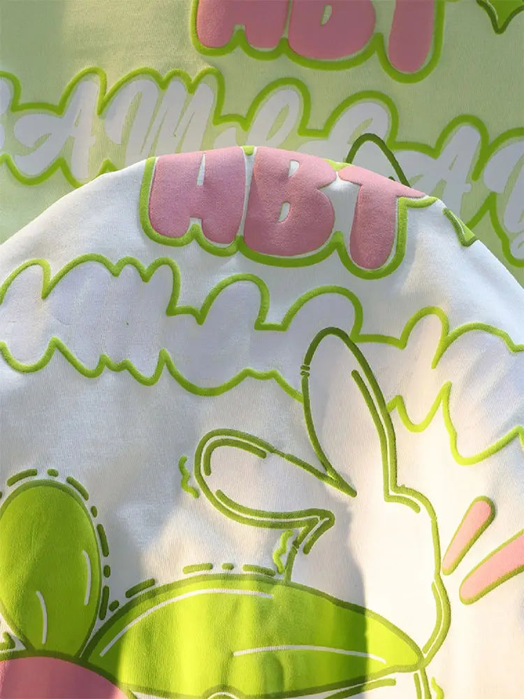 Neon Bounce Bunny Sweatshirt From Kawaii Stop