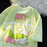 Neon Bounce Bunny Sweatshirt From Kawaii Stop
