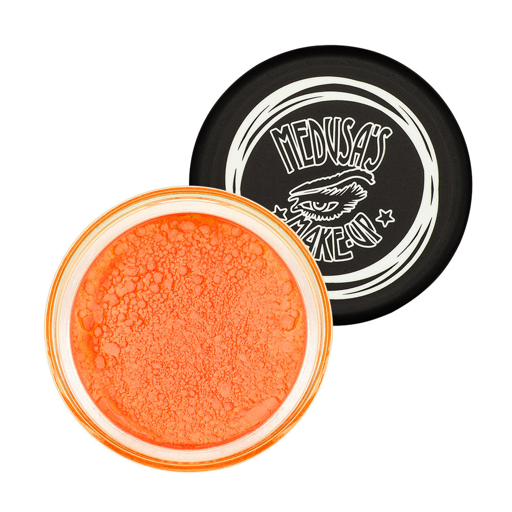 UV Neon Pigment Makeup - Fluorescent Orange from Medusa's Makeup