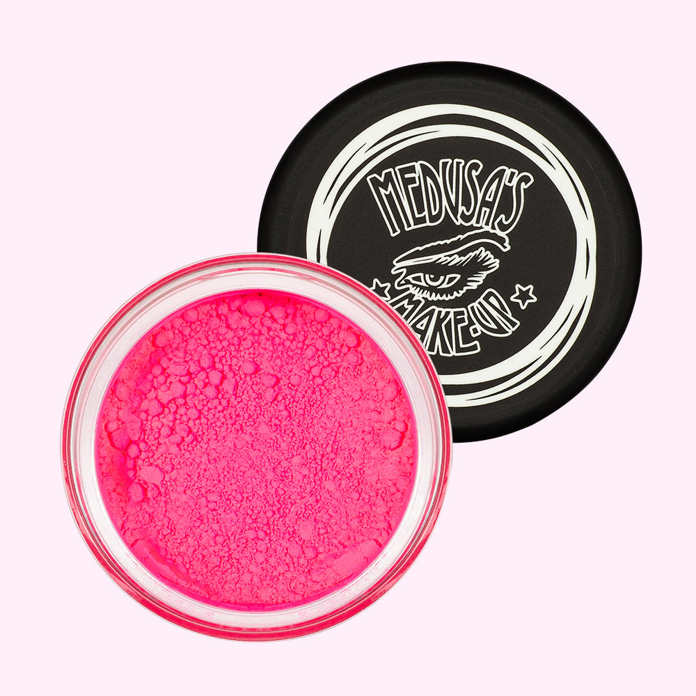 UV Neon Pigment Makeup - Fluorescent Pink from Medusa's Makeup