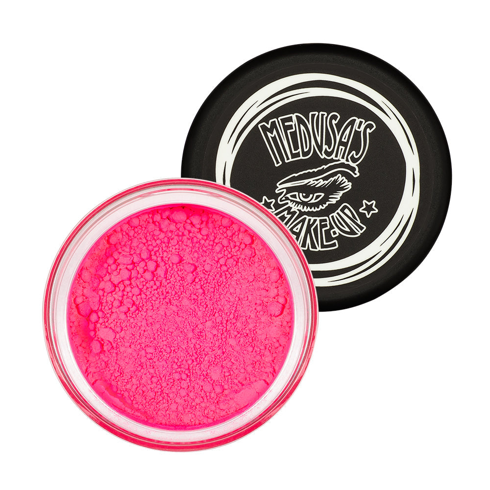UV Neon Pigment Makeup - Fluorescent Pink from Medusa's Makeup