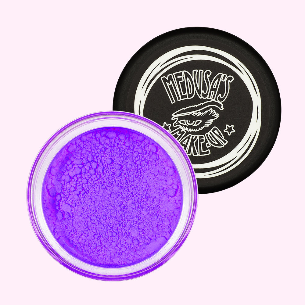 UV Neon Pigment Makeup - Fluorescent Purple from Medusa's Makeup