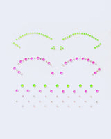 Neon Face Gem - Cut Crease Face Jewel from Lunautics