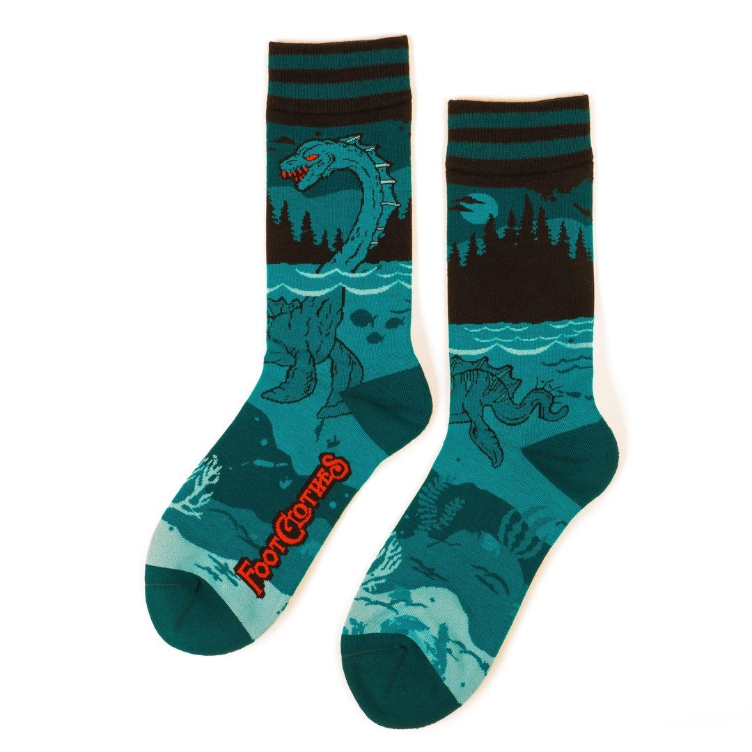 Cryptids Crew Sock Pack | 4 Designs from FootClothes