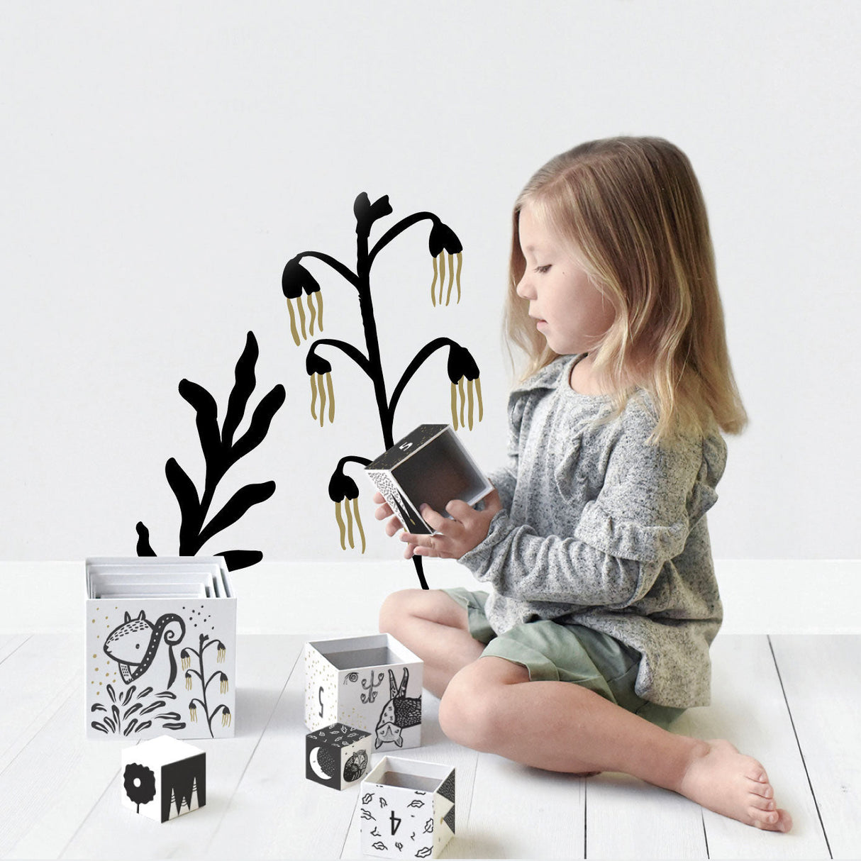 Nesting Blocks - Woodland Numbers From Wee Gallery