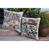 Nevada Hand-Embroidered Pillow from Quirks!