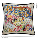 Nevada Hand-Embroidered Pillow from Quirks!
