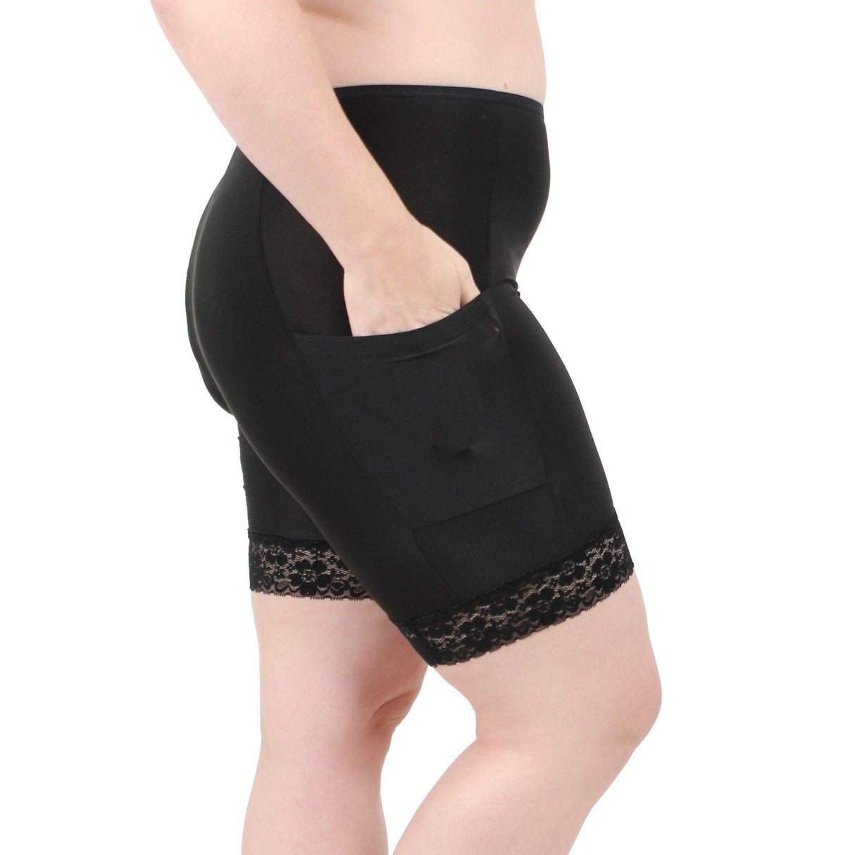Cooling Slipshort with 2 Pockets 7" | Black from Undersummers