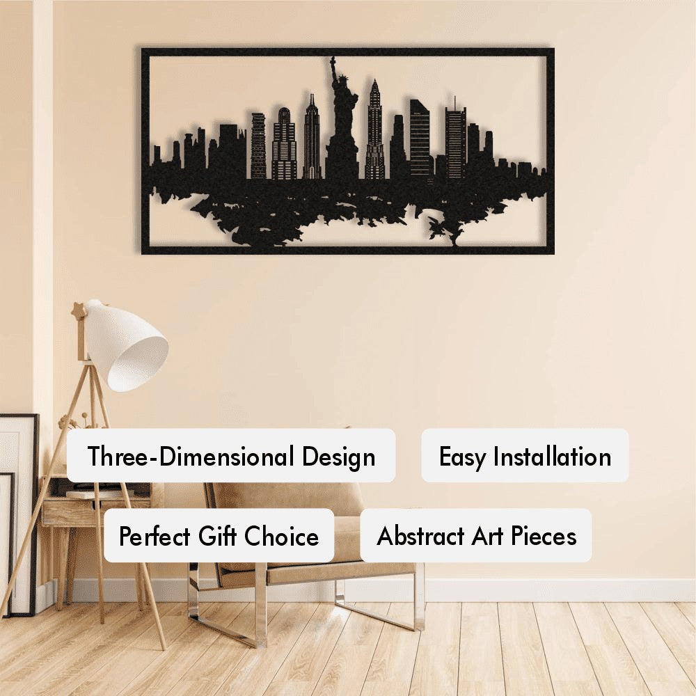 Metal America Silhouette Decor from VITAHOME DESIGN LLC