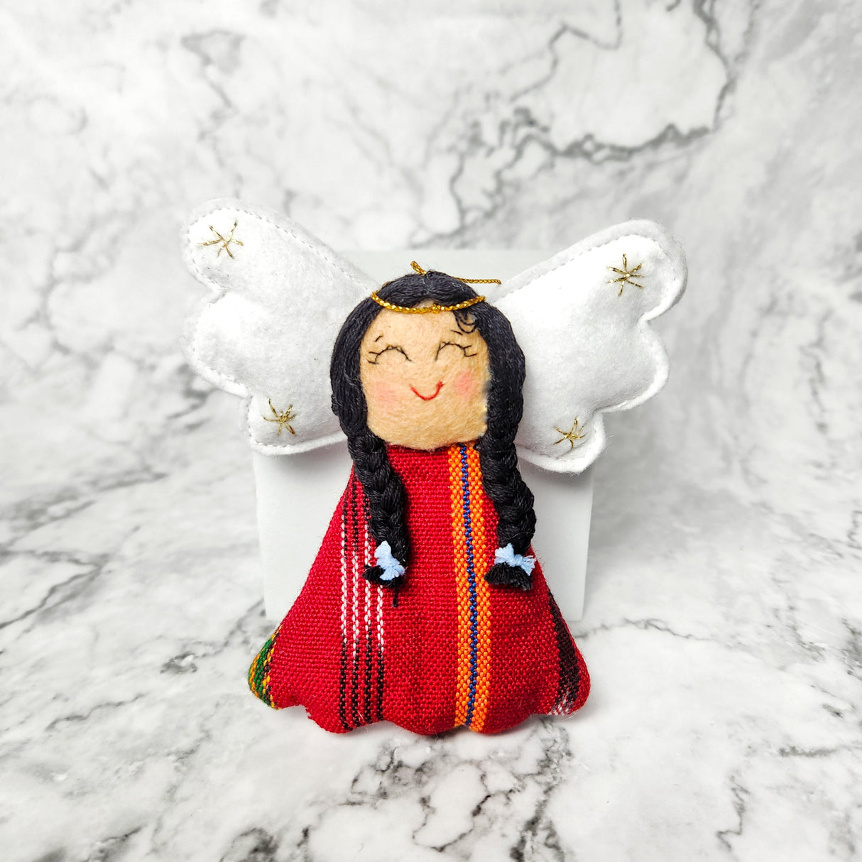 Flying Angel Ornament from Upavim Crafts