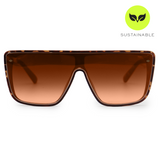 Sustainable Rayz - Limited Edition Tortoise Squared Sunglasses from TopFoxx