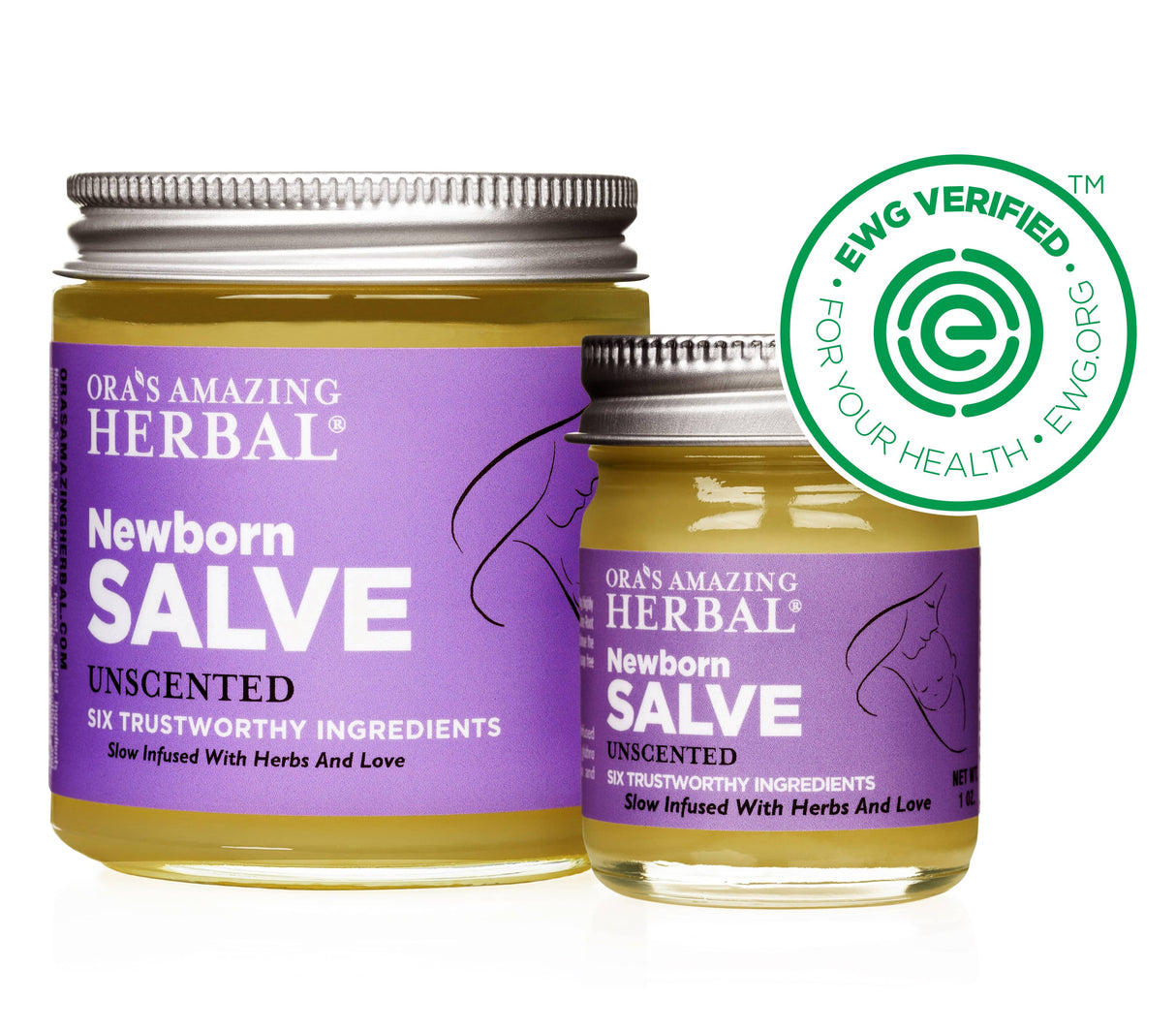 Newborn Salve, Coconut Free Salve from Ora's Amazing Herbal