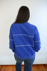 Relaxed Fit Invisible Zipper Breastfeeding Sweatshirt with Piping From Movemama