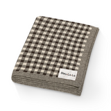 Checkered Knit Baby Blanket from Bleu La La