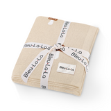 Luxury Knit Mushroom Swaddle Baby Blanket from Bleu La La