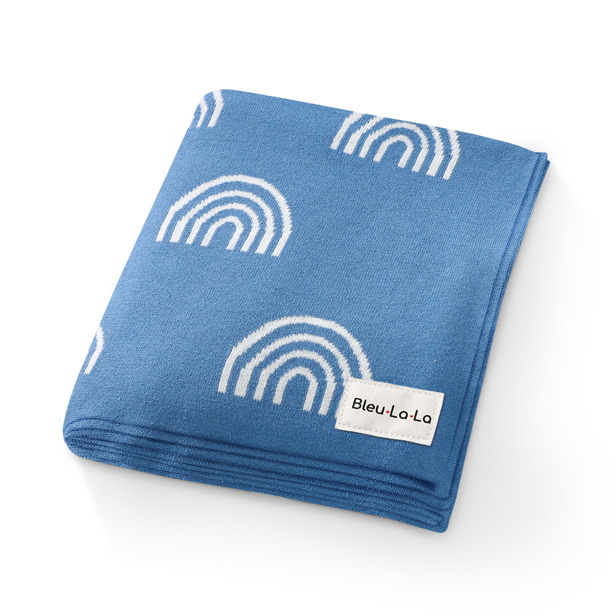 Rainbow Knit Swaddle Blankets from Bleu La La