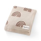 Rainbow Knit Swaddle Blankets from Bleu La La