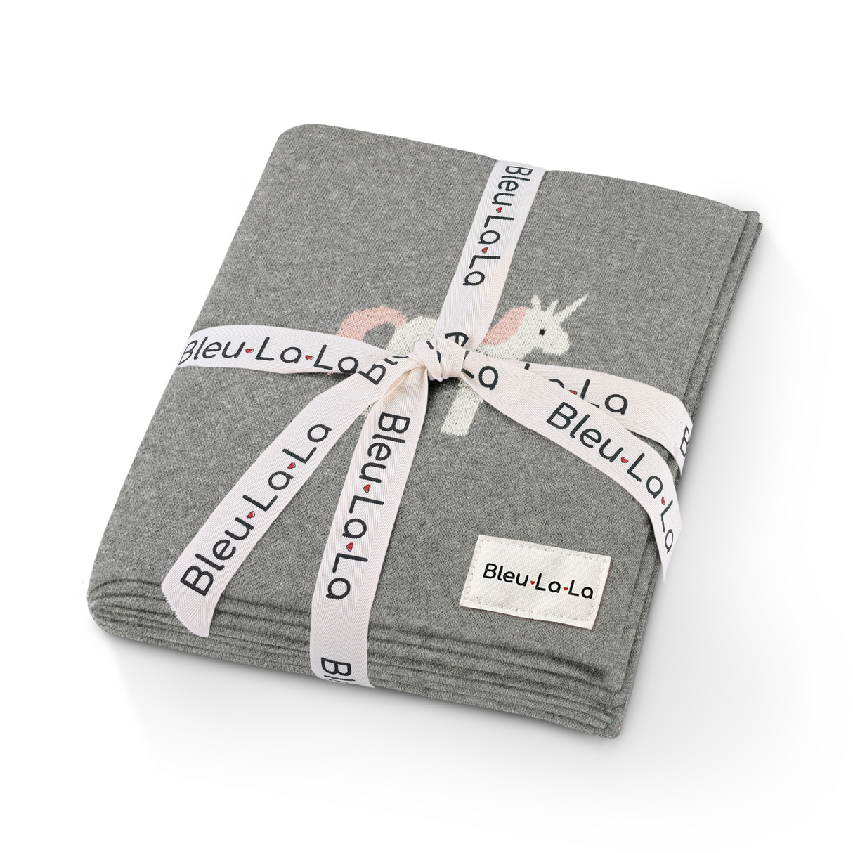 Knit Unicorn Blanket from Bleu La La