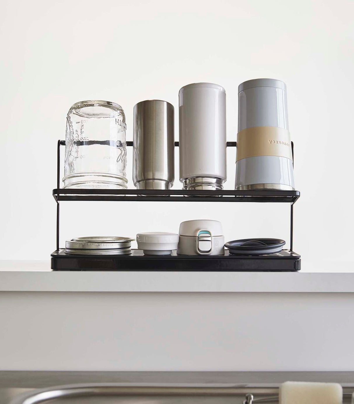 Countertop Bottle Drying Rack - Steel from Yamazaki Home