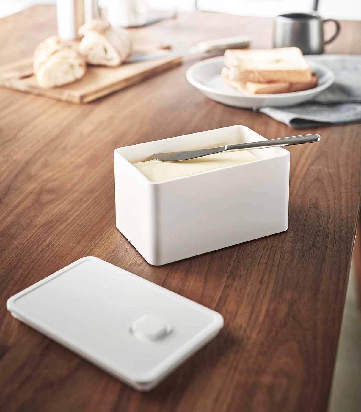 Vacuum-Sealing Butter Dish from Yamazaki Home