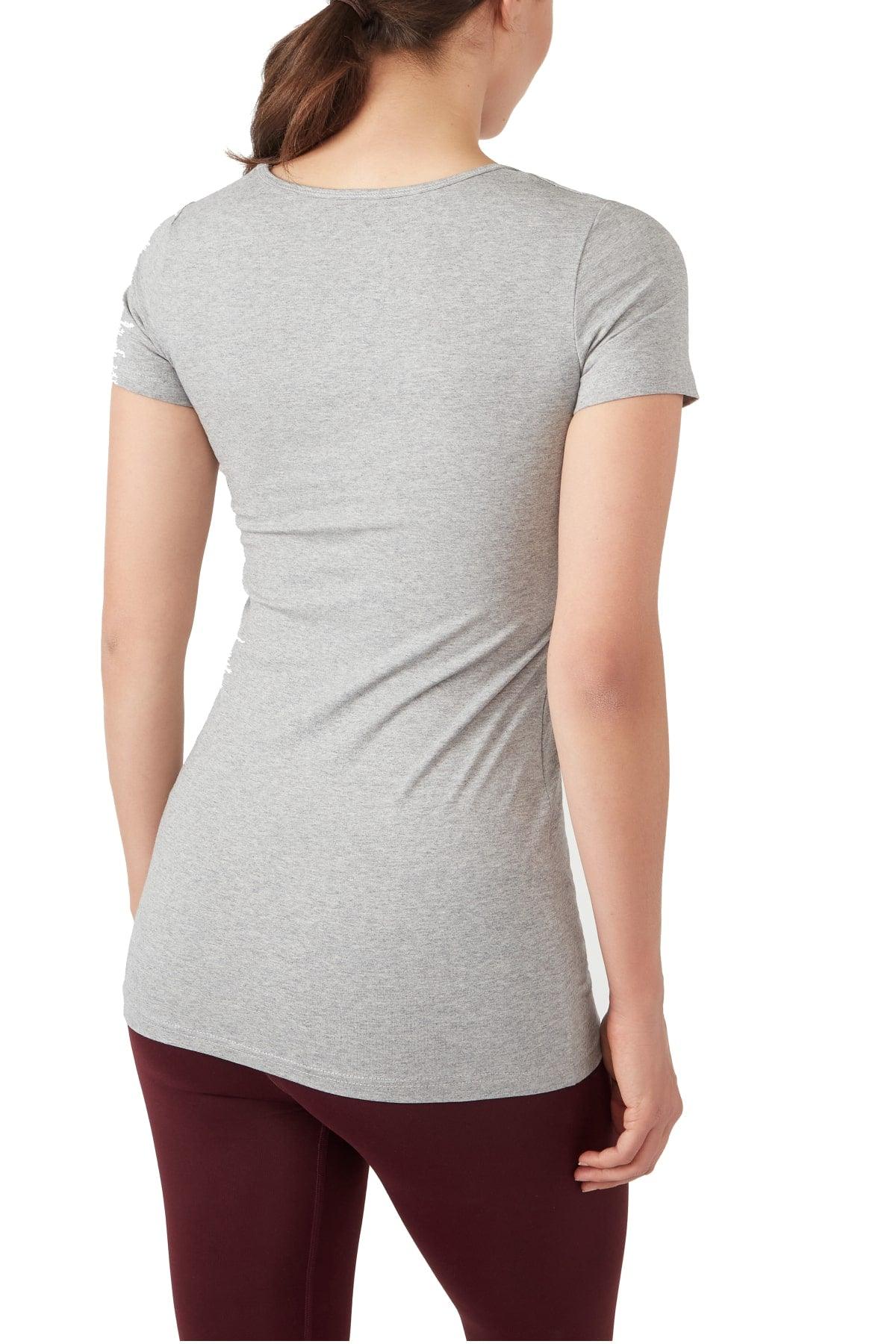Nia Short Sleeves Round Neck Nursing Top from Moderneternity