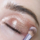 Night Show Liquid Shadow from Half Caked - Highly Pigmented Cosmetic Eyeshadow with Long-Lasting Formula & Metallic Finish for Brighter Eyes - Warm-Toned Bronze Shade Makeup Blend Pearl Titanium