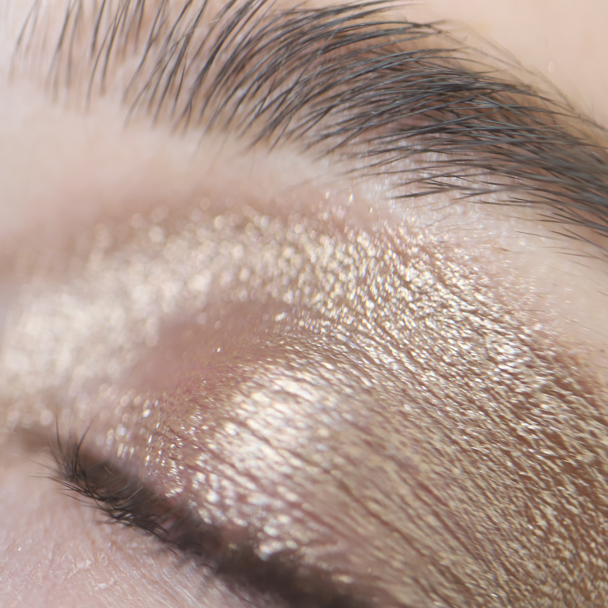 Night Show Liquid Shadow from Half Caked - Highly Pigmented Cosmetic Eyeshadow with Long-Lasting Formula & Metallic Finish for Brighter Eyes - Warm-Toned Bronze Shade Makeup Blend Pearl Titanium