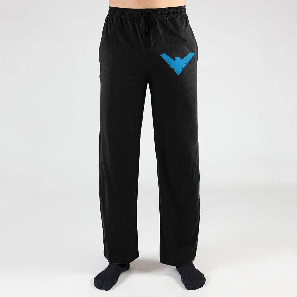 Batman Nightwing Logo DC Comics Pajama Sleep Pants From Your Favorite T Shirts