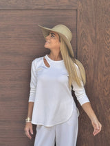 Nikkib SOFT CHIC™  Peekaboo Top from Nikkib Sportswear