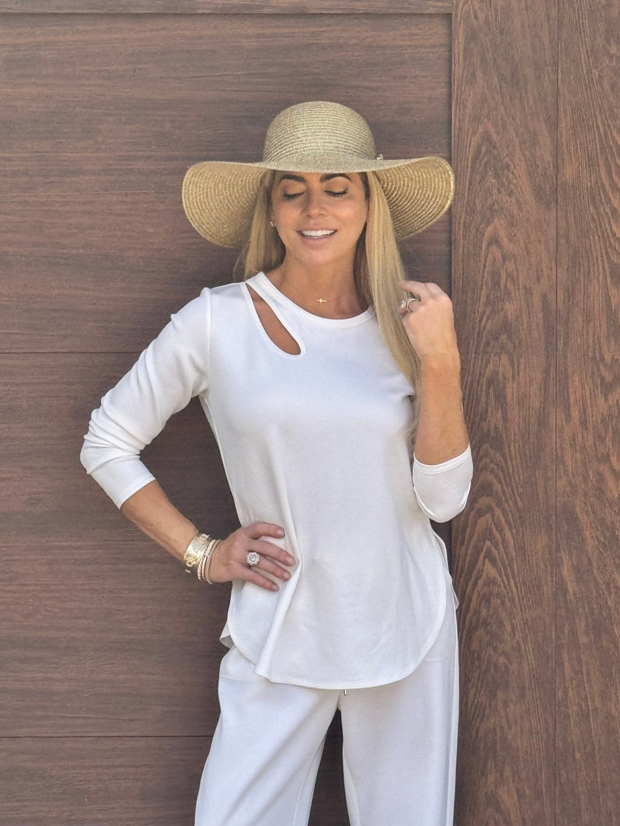 Nikkib SOFT CHIC™  Peekaboo Top from Nikkib Sportswear