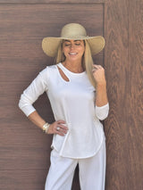 Nikkib SOFT CHIC™  Peekaboo Top from Nikkib Sportswear