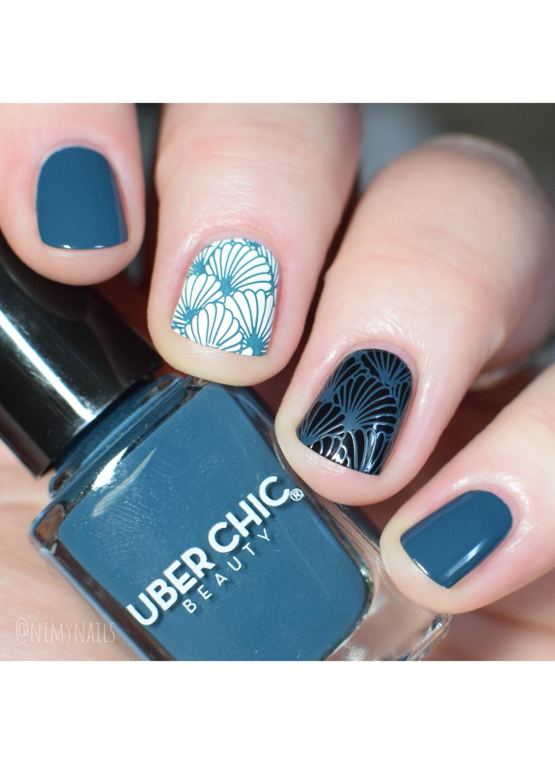 Casual Friday - Stamping Polish From UberChic Beauty