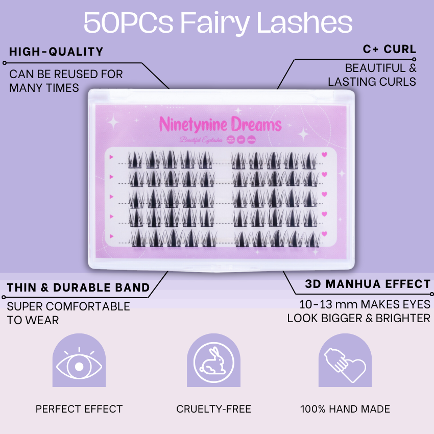 Fairy Lashes (50PCs) from Ninetynine Dreams