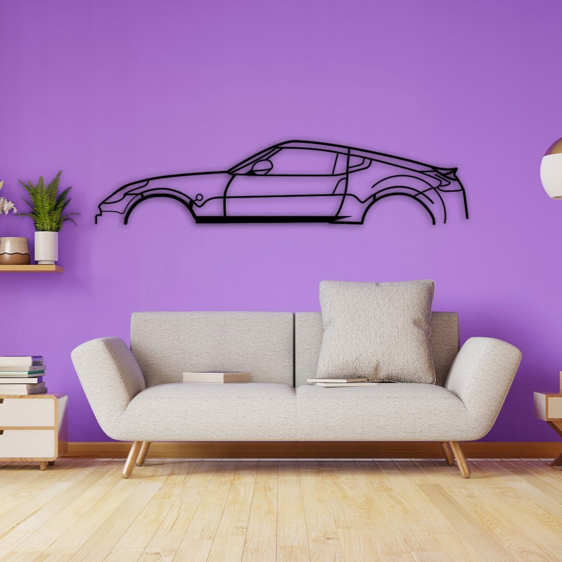 NISSAN 370Z Car Silhouette from VITAHOME DESIGN LLC