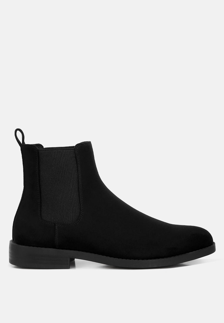 Nitro Micro Suede Chelsea Boots from London Rag International
