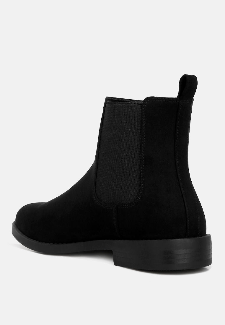 Nitro Micro Suede Chelsea Boots from London Rag International